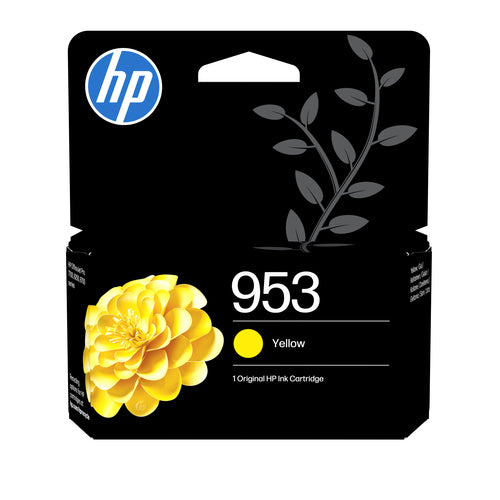HP 953 Gelb Tintenpatrone (Original) – 630 Seiten – für HP OfficeJet Pro 7720/7730/7740 … – F6U14AE