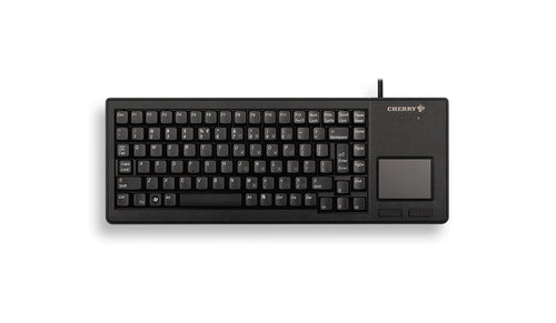 CHERRY XS Touchpad – Tastatur, kabelgebunden (USB), UK-Layout (EN), mechanisch, mit Touchpad – für Windows