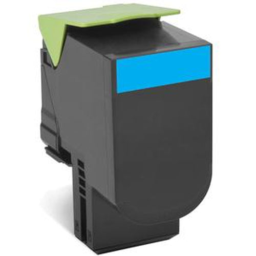 Lexmark Toner 802XC – cyan, 4000 Seiten – für CX510
