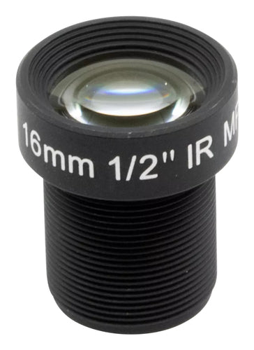 Axis 01812-001 M12-Objektiv – 16 mm f/1.8, Weitwinkel – für Axis Q6010-E