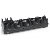 Zebra Ladestation – CRD-TC8X-5SC4BC-01 – 5-Slot – für TC8000 – schwarz – inkl. 4-Slot Akkuladegerät