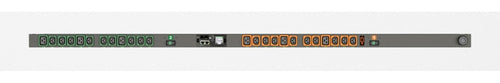 Vertiv MGU5MGB1-24PH63-3PS6B2A10-S Überwachte Rack-PDU 0U, 32 A – IEC 60309, 24 AC-Ausgänge (C13/C19), LCD