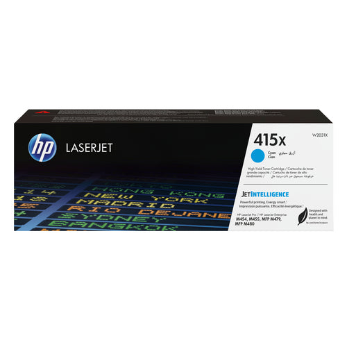 HP Toner 415X – cyan, 6000 Seiten