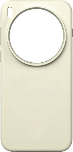 Rabbiter Liquid Silic Backcover – für Vivo X300 Pro, Silikon, Elfenbein, kratzresistent
