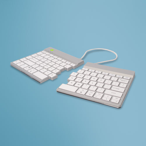 R-Go Tools Split Break – Tastatur, kabellos (Bluetooth), US-Layout (EN), ergonomisch