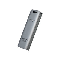 PNY Elite Steel FD128ESTEEL31G-EF USB-Stick 128 GB – USB 3.2 Gen 1, 20/80 MB/s, Dia, Edelstahl