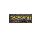 Zebra VC70 – Tastatur, kabelgebunden (USB), US-Layout (EN), Fullsize (mit Ziffernblock), Schwarz/Gelb