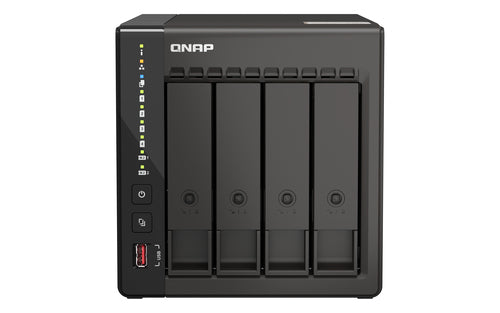QNAP QVP-41C NAS – SATA & M.2, 4 Einschübe, RAID, 8 GB RAM