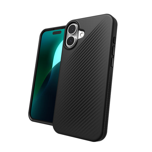 ZAGG Backcover Luxe Snap – für Apple iPhone 16 Plus – schwarz