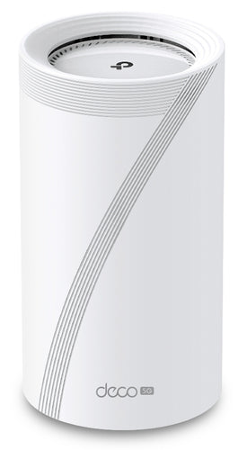 TP-Link Deco BE65 Mesh-Set – Wi-Fi 7 (802.11be), Tri-Band (2,4/5/6 GHz), bis zu 11 Gbit/s, je 4× LAN