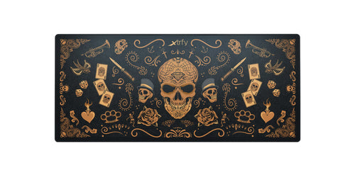 CHERRY XTRFY GP5 CALAVERA XL – Gaming-Mauspad – 920 × 400 mm, Tuch & Gummi, Mehrfarbig