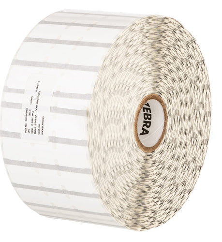 Zebra Druckeretiketten 8000D Jewelry, 56 mm × 13 mm, weiss, Polypropylen (PP), Permanent, 6 Rollen