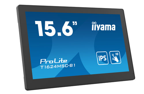 iiyama T1624MSC-B1 – Interaktives Touch-Display, 15,6", Full HD, 385 cd/m²