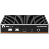 Vertiv LV5500R – KVM-Extender RX DisplayPort – 4096 × 2160/60 Hz, bis 4000 m, Cat5e/Cat6/Faser, USB 2.0