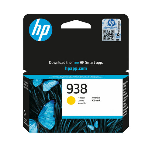 HP Tintenpatrone 938, Gelb, Original – für Modelle mit 938-Patrone