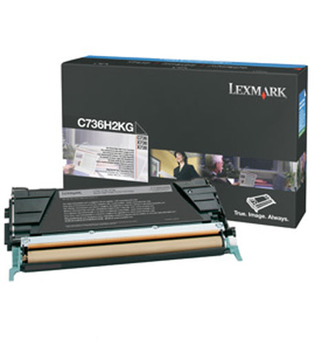 Lexmark Toner - Schwarz, 12000 Seiten - für C/X736 X738