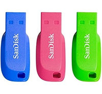 SanDisk Cruzer Blade USB-Stick – 16 GB, 3er-Pack