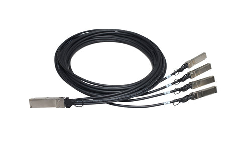 HPE QSFP+ 4×SFP+ DAC-Kabel – 40G, 5 m
