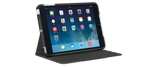 Logitech Folio – iPad mini, iPad mini Retina, Schwarz, Fiberglas, Polycarbonat, Thermoplastische Polyurethane (TPU)