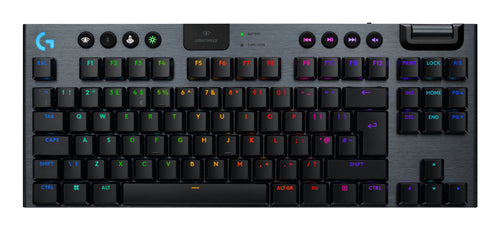 Logitech G G915 X LIGHTSPEED – TKL Tastatur – Mechanisch, RGB – Bluetooth & 2,4 GHz (USB-A Empfänger) – QWERTY