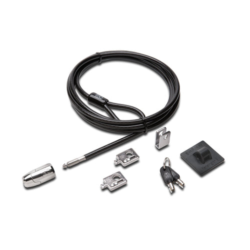 Kensington MicroSaver 2.0 Kabelschloss – für Desktop-PC und andere Geräte, schwarz