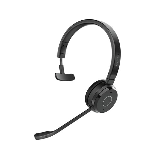 Jabra EVOLVE 65 LINK 390A UC MONO – Mono Headset – Bluetooth, USB‑A – für Microsoft Teams