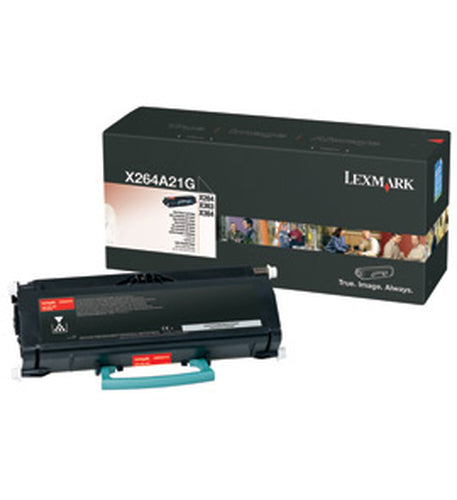 Lexmark Toner – schwarz, 3500 Seiten – für X264, 363, 364