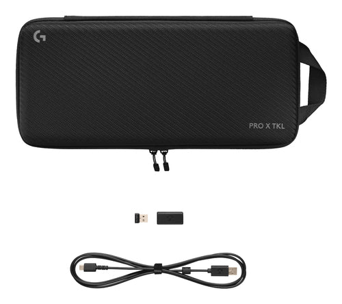 Logitech G PRO X – Tastatur TKL – mechanisch, RGB – Bluetooth & 2,4 GHz (USB-A Empfänger) – QWERTY (US-INT)