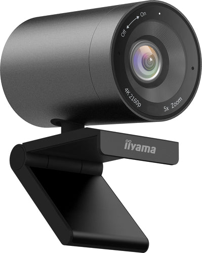 iiyama UC-CAM10PRO-1 Webcam – Full HD, 30 fps, USB, Fester Fokus, 120°, Schwarz