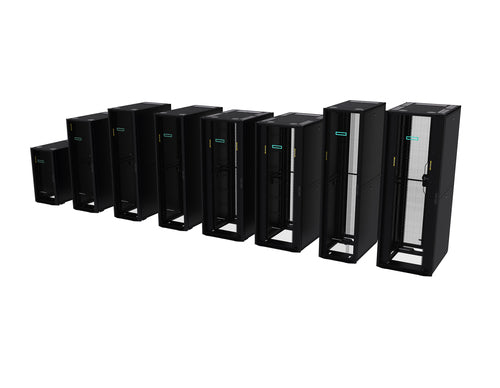 HPE G2 – Netzwerkschrank 42U, 1392,9 × 910,1 × 2137,9 mm, schwarz
