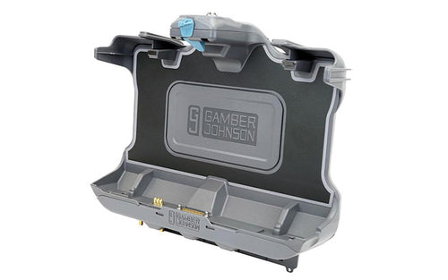 Getac Fahrzeug-Dock für Getac F110 (G5–G6) – mit 3× Durchgangsanschluss
