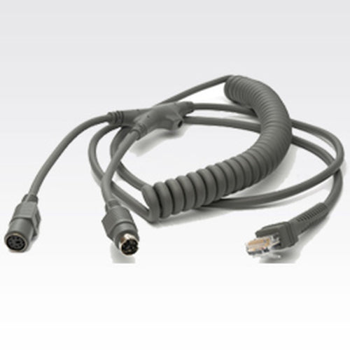 Datalogic Kabel – KBW – 6-poliger Mini-DIN auf E/P-POT – für PowerScan 7000, QS6500, IBM PS/2 – 3,6 m
