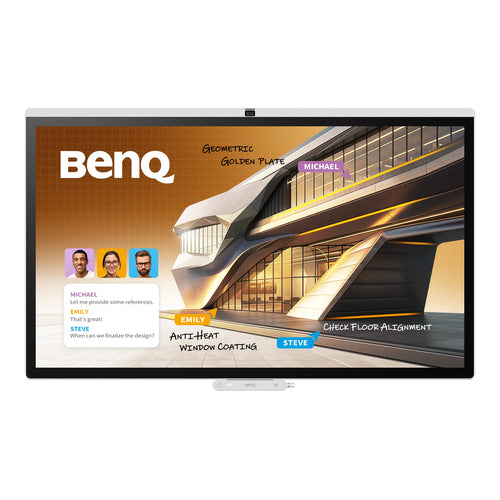 BenQ CP5505 – 55", Touch, 3840 × 2160 (4K), USB‑C 65 W, Webcam, LAN