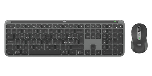 Logitech SGN Slim Combo MK950 – Tastatur, IT-Layout (IT), Grau