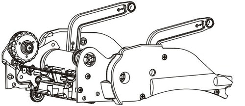 Zebra Aufwickler P1027135-046 – für GK420t, GX420t