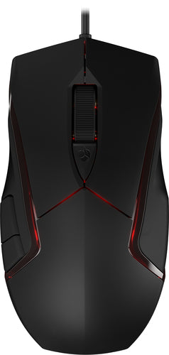 CHERRY MC 3.1 – Gaming-Maus – Kabelgebunden (USB‑A), 5000 DPI, RGB-Beleuchtung, beidhändig, Schwarz