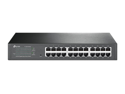 TP-Link TL-SG1024DE – Managed L2 Switch – 24× 1G, 19", 1U