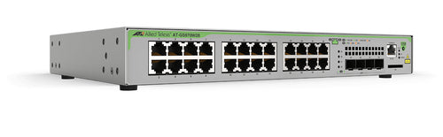 Allied Telesis GS970M – Managed L3 Switch – 24× 1G, 4× SFP, 19", 1U