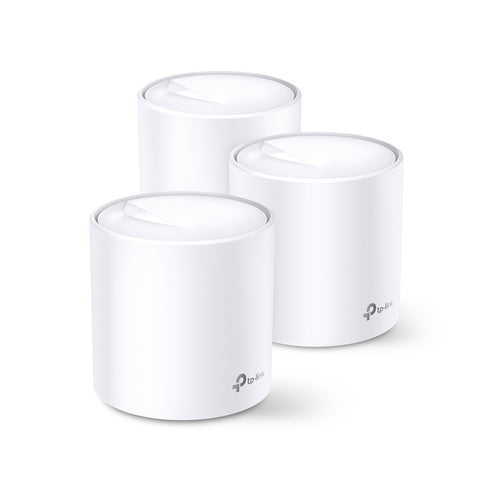 TP-Link Deco X20 X203P – Mesh-System, Wi-Fi 6, Dual-Band (2,4/5 GHz), bis 1775 Mbit/s, 3er-Set