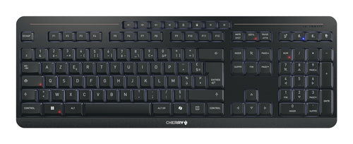 CHERRY 12033000 – Tastatur, kabelgebunden (USB-A), FR-Layout (FR), schwarz