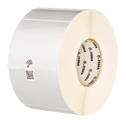 Zebra Thermotransferband Harz, Grau/Weiss – 110 mm × 74 m – für GT800, ZD220/230, ZD420/620 und andere – 74783