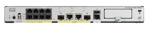 Cisco C1131X-8PLTEPWE – Enterprise-Router, Wi-Fi 6, 8x LAN (GbE), 2x SFP, Metallisch