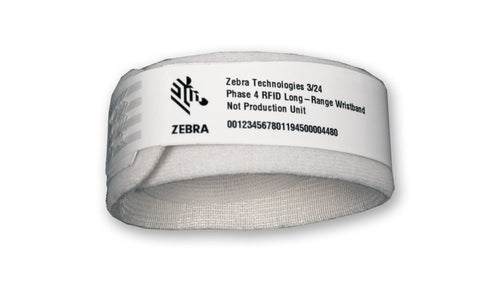 Zebra Armbandetiketten Z-Band, 25 mm × 279 mm, weiss, Polypropylen, 170 Etiketten/Rolle