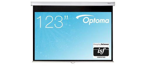 Optoma DS-3120PMG+ Motor-Leinwand – 4:3, 243,4 × 187,5 cm, weiss