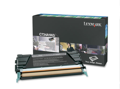 Lexmark Toner – schwarz, 8000 Seiten