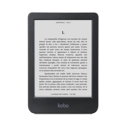 Rakuten Kobo Kobo Clara – 6" E-Ink Carta, Schwarz