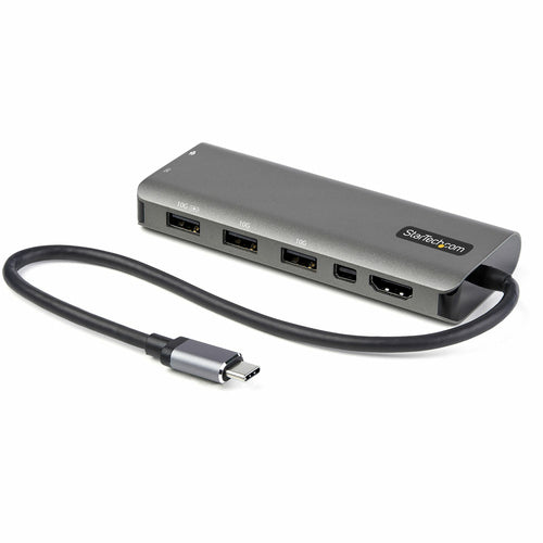 StarTech.com Multiport-Adapter – USB-C, 1× DP, 1× HDMI, 3× USB-A, 2× USB-C, 100 W PD, für Windows/Mac/ChromeOS