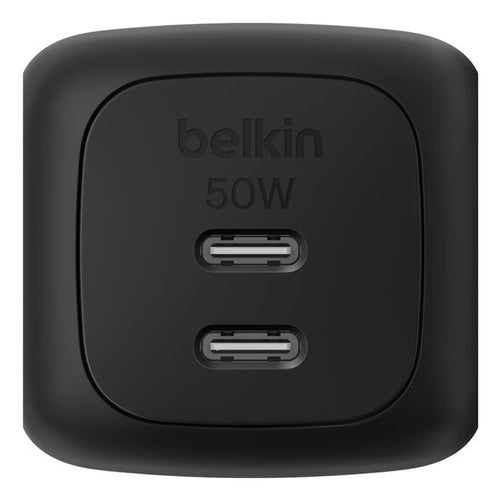 Belkin BOOSTCHARGE Ladegerät – 50 W, 2× USB-C, PD, PPS