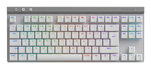 Logitech G G515 LIGHTSPEED – TKL-Tastatur – Mechanisch – Bluetooth & 2,4 GHz (Nano-Empfänger) – QWERTY (US-INT)