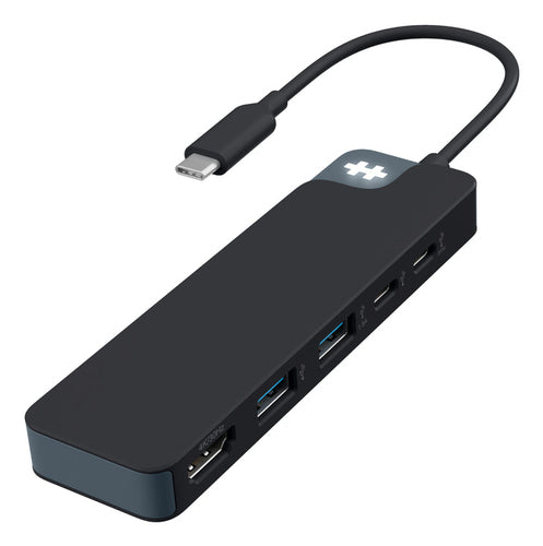 Targus HyperDrive Flex USB-Hub – USB-C, 1× HDMI, 5× USB-A, 100 W PD, für Windows/Mac